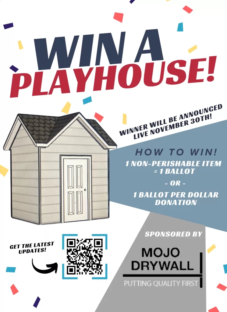 win a playhouse (8 x 11 in)