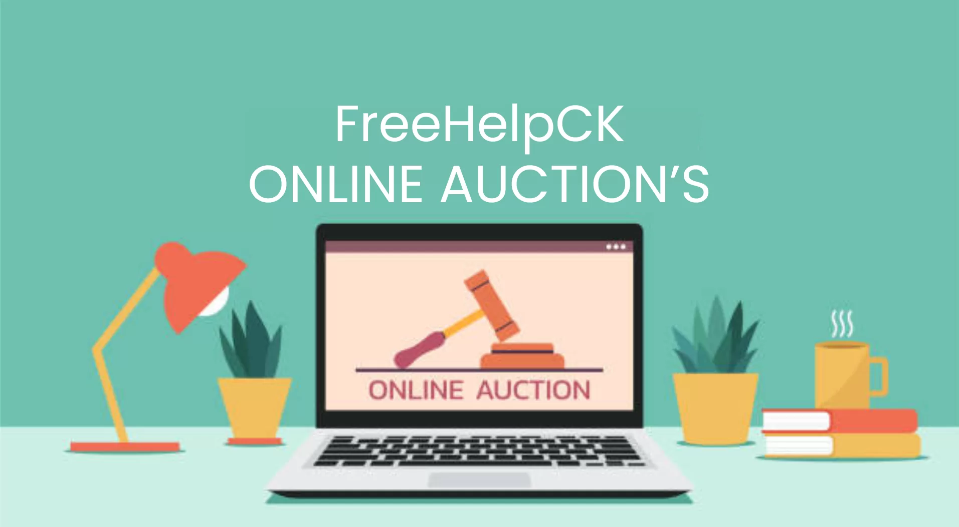 online auction cover