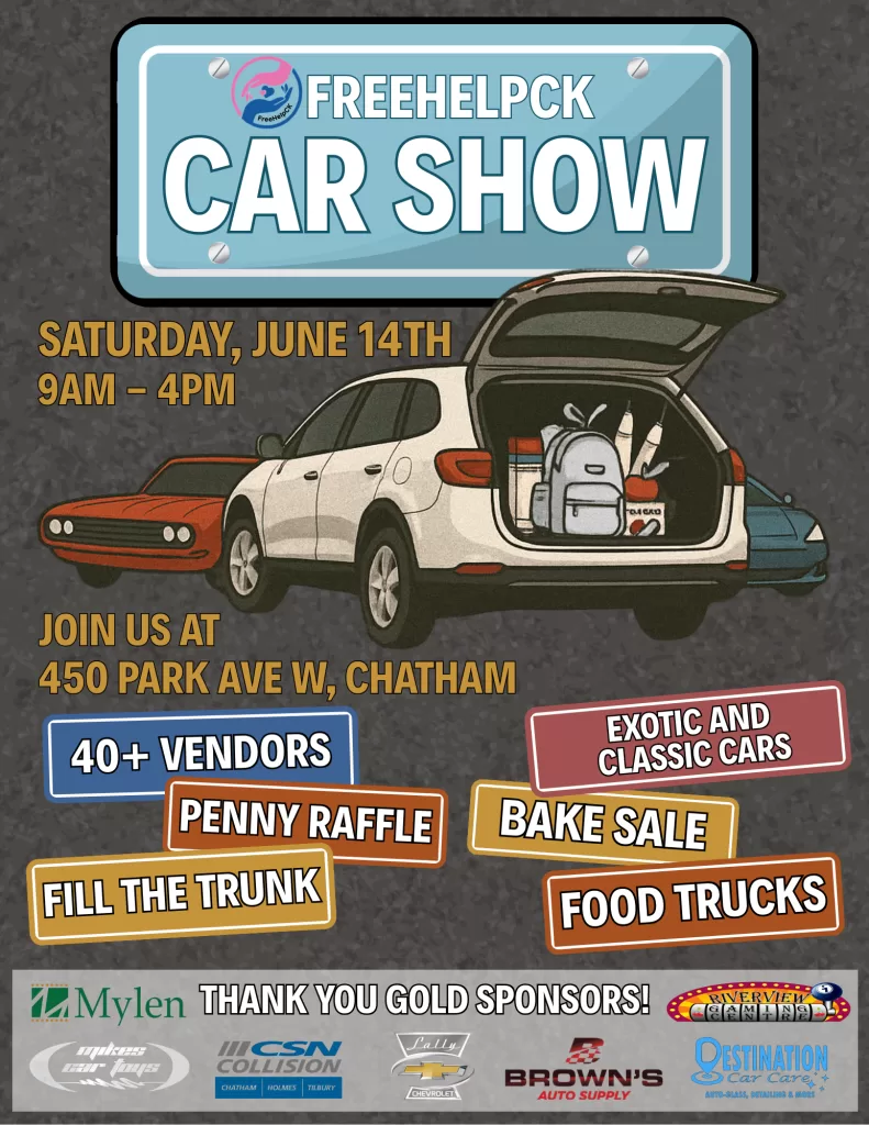 new car show flyer