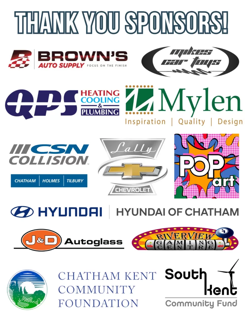 thank you sponsors