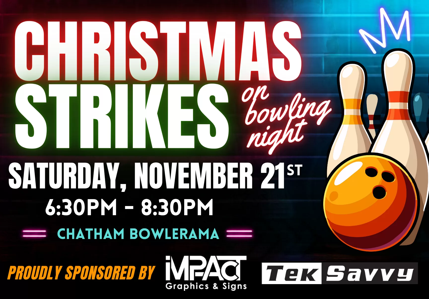 Bowling event flyer (1)