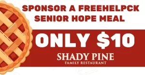 Sponsor A Senior Hope Meal
