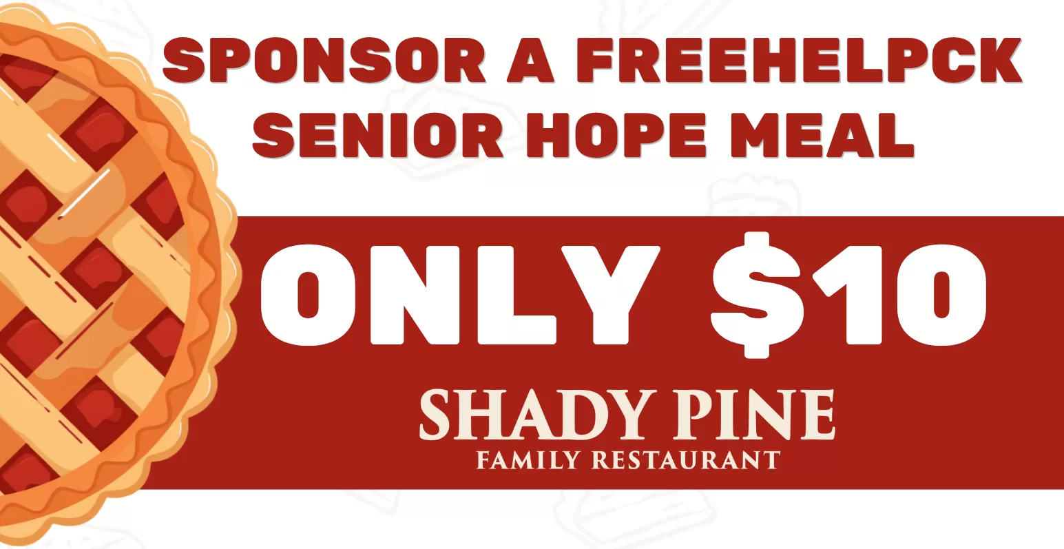 Sponsor a freehelpck senior hope meals