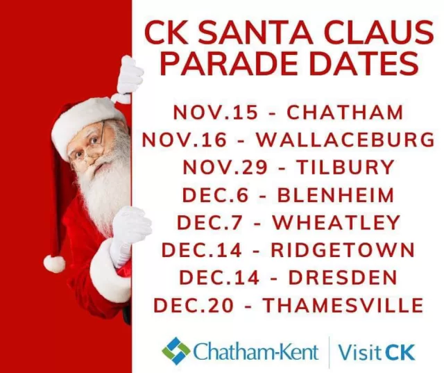 Chatham is kicking off the Christmas season starting THIS FRIDAY🎄🎅🏼
FreeHelpCK & Mojo Drywall will be in the Chatham Christmas Parade selling tickets for the playhouse giveaway ending November 30th‼️ 
🎟️ Tickets are only $1
ALL PROCEEDS ARE BEING DONATED TO FREEHELPCK TO HELP FILL THE FOOD PANTRIES
For more information on how to get tickets check out our website 🔗 https://freehelpck.ca/fundraising/win-a-playhouse/