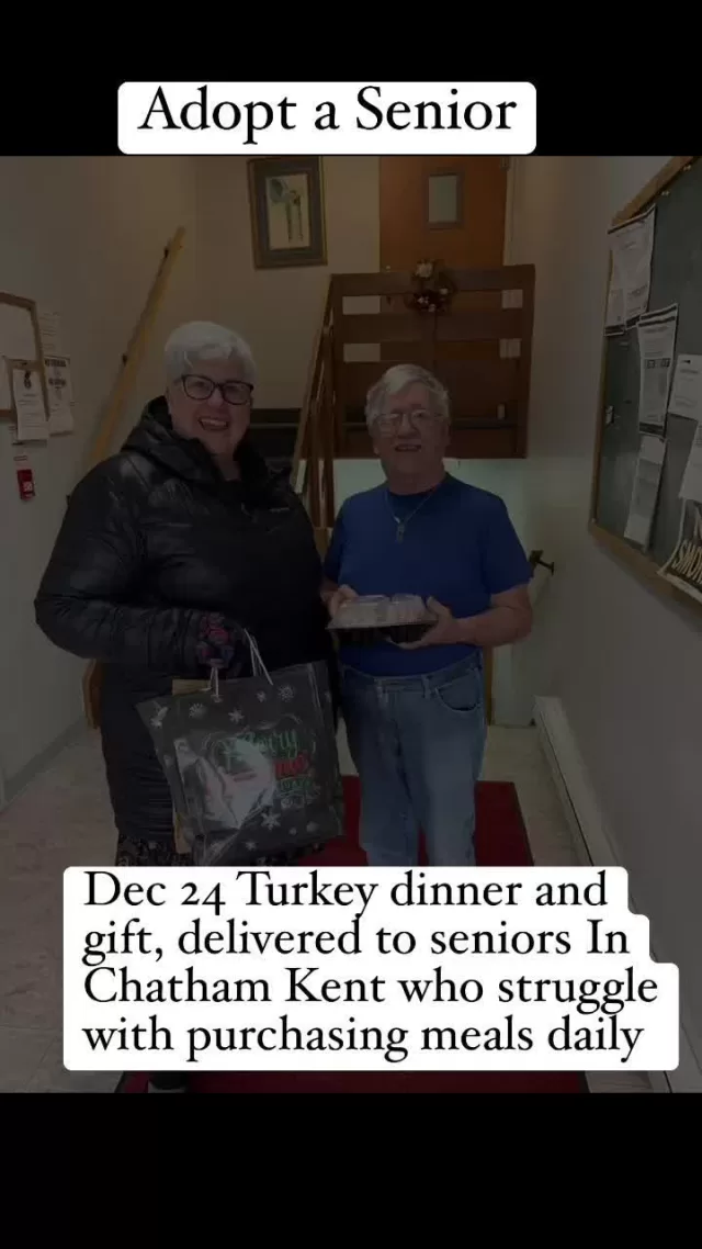 🎄✨ **Exciting News from FreeHelpCK!** ✨🎄We are thrilled to announce that registration for our **Adopt A Senior program** is officially open! For the past six years, we've had the privilege of bringing joy and companionship to over 450 seniors by delivering homemade turkey dinners and thoughtful gifts to those who may feel alone during the holidays.This December 24th, we aim to warm hearts and brighten the day of seniors who often struggle to afford meals and companionship. While our big event happens on Christmas Eve, our commitment to supporting these wonderful individuals continues all year long with free meal deliveries every Monday and Thursday.Do you know a senior who could use a little extra love this Christmas?  Send us a message or nominate thru our website https://freehelpck.ca/our-programs/senior-programs/