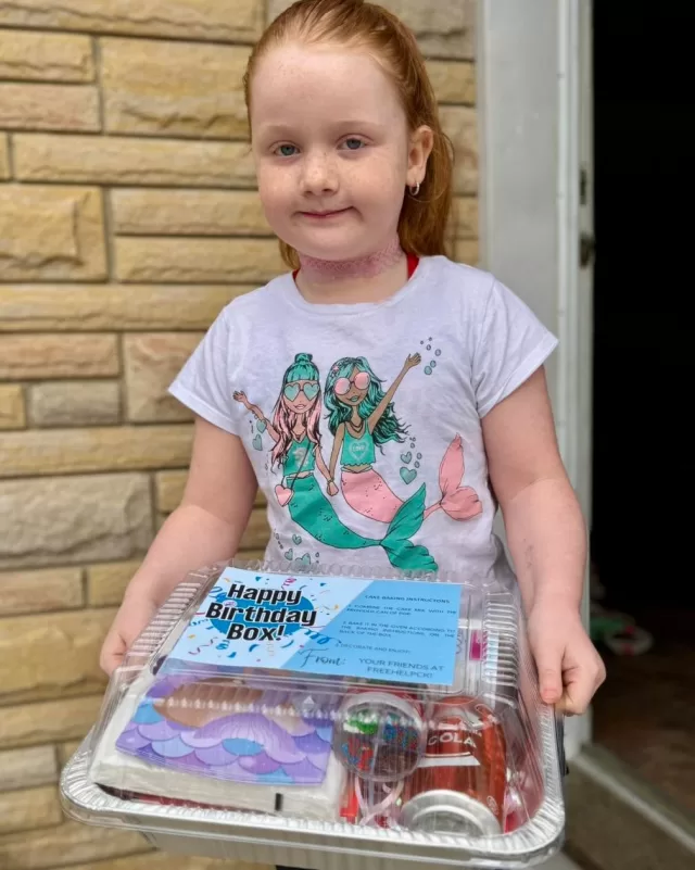 Today, we had the joy of delivering our very first of many BIRTHDAY BOX 🎂🎉 
Putting this box together was a heartwarming experience for our team, and we’re grateful for the opportunity to be part of such a special celebration. Happy Birthday, Aivah! 🥳