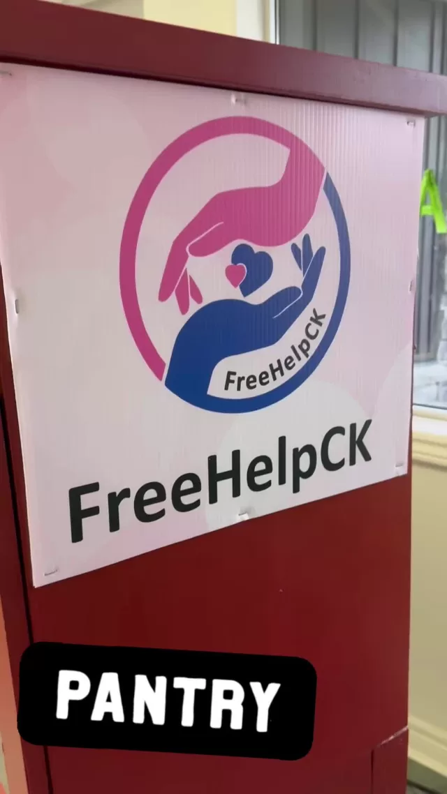 Thank you to The Co. for once again bringing our FreeHelpCK pantries to life with such a stunning design! We’re always in awe of the incredible creativity your students bring to each project 🥰  #TogetherWeCan #freehelpck #MakingADifference #ckcomingtogether #thankyou #freefoodpantries