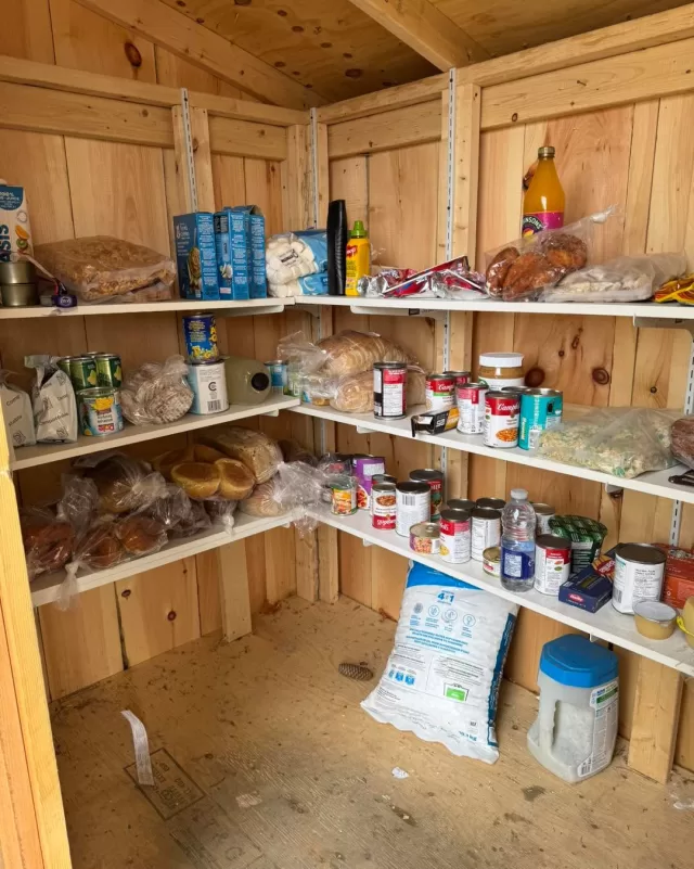 Park Ave pantry is filled and open today!
The pantry will be closed at 4pm today