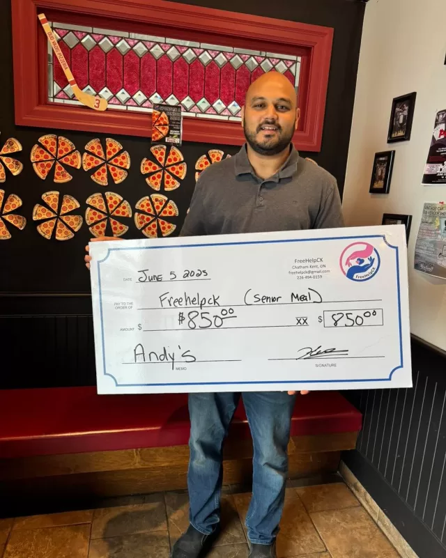A overwhelming and heartfelt THANK YOU to Andys place & Quo Vadis Pizzeria 🍕🥰 for hosting our “Sponsor A Senior Meal Fundraiser” throughout the entire month of May. 
Thanks to the incredible generosity and the support of local businesses like theirs, Andy’s Place raised $850 and Quo Vadis raised an amazing $1175‼️ We would like to take a moment to truly thank the owners and their staff for their incredible generosity and hard work in promoting this event for our organization 🙏🏻💖
A extended and special shoutout to Quo Vadis, who went above and beyond by donating 10% of all restaurant sales (dine-in and take-out) on May 20th toward the fundraiser. Your commitment to giving back is truly inspiring and will help so many of our local seniors✨💛
Lastly, a big THANK YOU goes out to everyone in our community who stepped up to sponsor a meal. Your kindness helps ensure that local seniors receive not only a warm meal, but also a reminder that they are valued and loved 🥰 Because of YOU, our seniors will feel the warmth of a community that cares💛
#SponsorASenior #FreeHelpCK #CommunityLove #AndysPlace #QuoVadisPizzeria