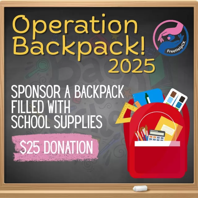 📚Want to help but short on time? We’ve got you covered!
This year, our Operation Backpack goal is to fill and distribute 3,000 backpacks with school supplies for local kids in need—and YOU can help make it happen🎒💛
For just $25, you can Sponsor a Backpack, and our team of incredible volunteers will do all the shopping for you! 📓✏️
How can you donate? 💌
• Our website: www.freehelpck.ca/donate/
• E-transfer to: freehelpck@gmail.com
• By cheque mail/deliver: 35 Oxley Dr., Chatham
**Charitable tax receipts available upon request**
Let’s send 3,000 kids back to school confident and ready to learn! 🌟
#OperationBackpack #FreeHelpCK #BackToSchool #SponsorABackpack #GiveBack #ChathamKent