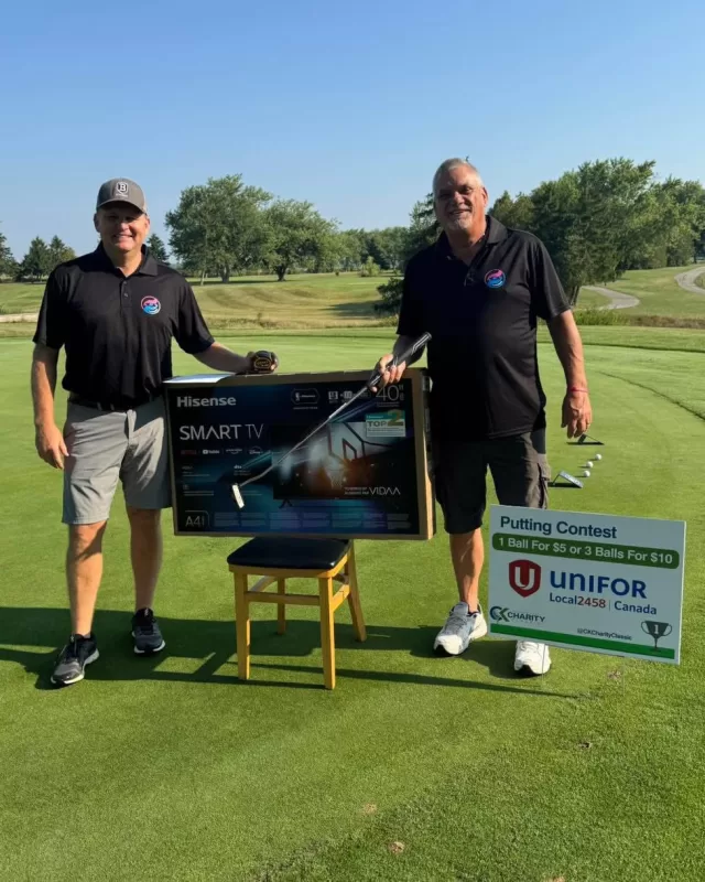 We had a great day Chatham-Kent Charity Classic