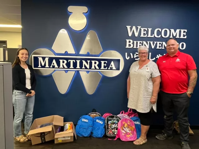 ✨ A heartfelt thank you to Martinrea in Ridgetown for their generous donation of school supplies to our Operation Backpack program!
Because of your kindness, students in our community are starting the school year with the tools they need to learn, grow, and thrive this year. Your support helps us continue spreading hope and opportunity, one backpack , pencil and marker at a time ✏️💛🎒