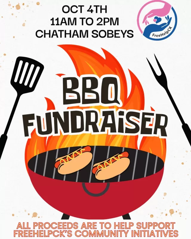 Get ready to give back in the tastiest way possible😋🌭
Join us on Saturday, October 4th, from 11AM to 2PM at Sobeys in Chatham for a sizzling hot dog fundraiser in support of our many community initiatives including;
🍞Free Food Pantries
🎂Fill The Gap
🍝Senior Meals
🎒Operation Backpack
👗Prom & Grad Project
🎄Adopt A Senior
🎁 Holiday Hope Project
🐾 Pet Pantry
🪴Community Garden
Every bite helps fuel kindness right here at home in our community. Come enjoy a hot dog and help make a meaningful difference💛