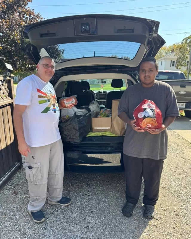 A big thank you to James Benoit and his family for once again going above and beyond for our community by donating 3 ham dinners and 2 turkey family meal boxes to help support local families in need 🦃🥘

It’s wonderful individuals like James and William who remind us of the power of community and the incredible difference we can make when we come together 🥰. Their generosity allows us to continue providing comfort, nourishment, and hope to those who need it most 💛

✨ Stay tuned! We’ll soon be sharing how you can apply for one of the 10 Thanksgiving meal boxes 🍗🍽️