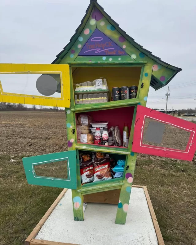 Pantry was filled today by Geri and Amy💛

Some days, filling the pantries can feel a bit exhausting… but today we experienced a complete and total God moment 🙏🏻 He knew this young couple could use some additional help. As we were finishing up, we noticed a young couple who looked like they needed just a little more than what was available in the pantry. They were young adults who humbly took only 2 items out of the 4 we always encourage individuals to take when visiting a FreeHelpCK pantry 🍞

We drove away feeling uneasy, like there was something more we were meant to do. About 15 minutes later, we circled back and just happened to find them walking down the road. We stopped and offered them a few extra items. The appreciation on their faces said everything 🥰 It was an instant reminder of why we do what we do. Because it’s people like them truly fuel our purpose in this community 💛

📍15 Orchard Height
📍102 Taylor Ave 
📍Teppermans 
📍BME Freedom Park
📍805 Grand ave W
📍Habitat For Humanity 🆕 
📍St Paul’s Discover Life Church-450 Park Ave W