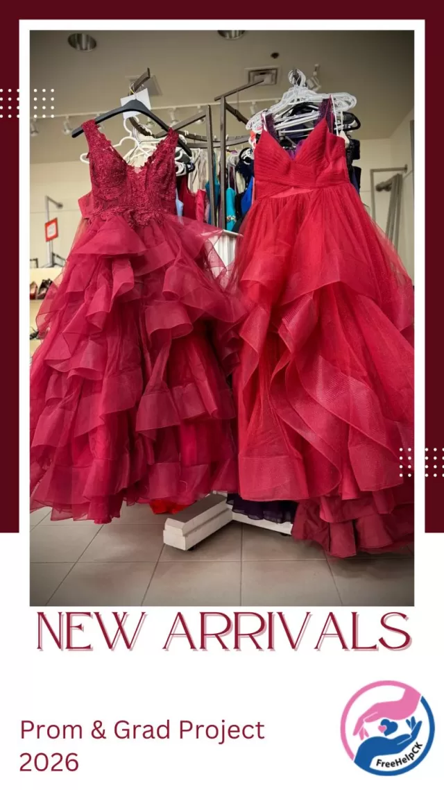 ✨Our Newest Prom Dress Arrivals! ✨

Can we just take a moment to appreciate how absolutely stunning these dresses are?! 😍

We would like to sincerely thank the CK community for the incredible donations we continue to receive, including these two beautiful gowns. Your generosity is what makes the FreeHelpCK Prom & Grad Project possible❤️

📅 Mark your calendars!
Opening Day: April 11th, 2026

If you have bridesmaid dresses sitting in your closet, a suit, shoes, or even a tie you haven’t worn in years,  consider donating! Visit one of our drop-off locations today and help change a student’s life tomorrow💃🏼

Drop off locations;
📍Betty Brite (108 Keil Dr.,Chatham)
📍Apple Storage (7 Industrial St.,Chatham)

Tilbury
📍CSN Tilbury (151 Queen St. S.,Tilbury)

Wallaceburg
📍CSN Holmes (720 Gillard St., Wallaceburg)

#freehelpck #ckcomingtogether #promandgradproject #DonateToday #communitymatters