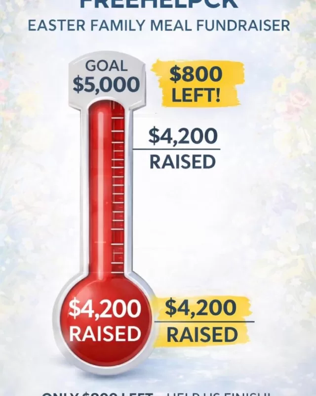 🌷 We Are Almost There! 🌷

FreeHelpCK is so close to providing 100 families in Chatham-Kent with Easter dinner they can cook and enjoy together around their table.

Because of the generosity of our community and sponsors, we have already raised $4,200 toward our $5,000 goal.

💛 Only $800 remains to make this possible.

Let’s keep the momentum going and finish strong so these families can celebrate Easter with dignity, joy, and a full table.

Easter means more than many realize. It is a time of hope, renewal, and remembering the greatest gift of all.

The Bible reminds us that when people came together in faith, God multiplied what was given and fed thousands.

“Jesus took the loaves, gave thanks, and distributed to those who were seated as much as they wanted.”
— John 6:11

When we give with love, God can turn a little into more than enough.

🙏 Praise God for the blessings already given and thank you to the incredible sponsors and supporters who have stepped forward to help make this happen.

Together, we can finish this and ensure 100 families share an Easter meal together.

If you would like to help complete this blessing:

💳 E-Transfer: FREEhelpck.ca
📍 Cash/Cheque: 35 Oxley Dr, Chatham

Let’s continue the miracle of generosity and feed as many families as we can.

#FreeHelpCK
#EasterMeals
#ChathamKent
#FaithInAction
#KindnessMatters