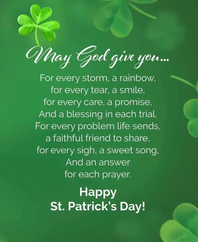 May today be a beautiful reminder of hope, faith, and the blessings that carry us through every season of life. May each challenge bring strength, each tear be met with comfort, and each day be filled with moments of kindness and joy💚

Wishing our wonderful community peace, friendship, and countless blessings today and always.

Happy St. Patrick’s Day, from FreeHelpCK✨🍀

#StPatricksDay #Blessings #FaithAndHope #CommunityStrong #KindnessMatters