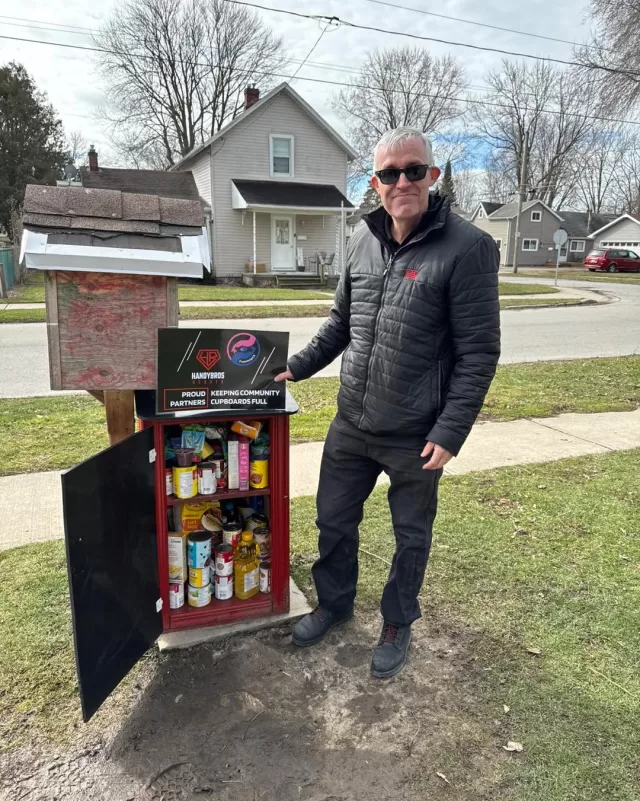 Thank you to Handy Bros. Home Comfort for generously taking the time to stock our FreeHelpCK Free Food Pantries throughout the community.

Because of your kindness and willingness to step up, families who depend on these pantries will continue to find food and support when they need it most.

We are deeply grateful for your partnership and for the heart you show in serving our community. Your support reminds us that when we come together, we can make a meaningful difference in the lives of others💛

📍 15 Orchard Heights
📍 Tepperman’s
📍 BME Freedom Park
📍 805 Grand Ave W
📍 Habitat for Humanity