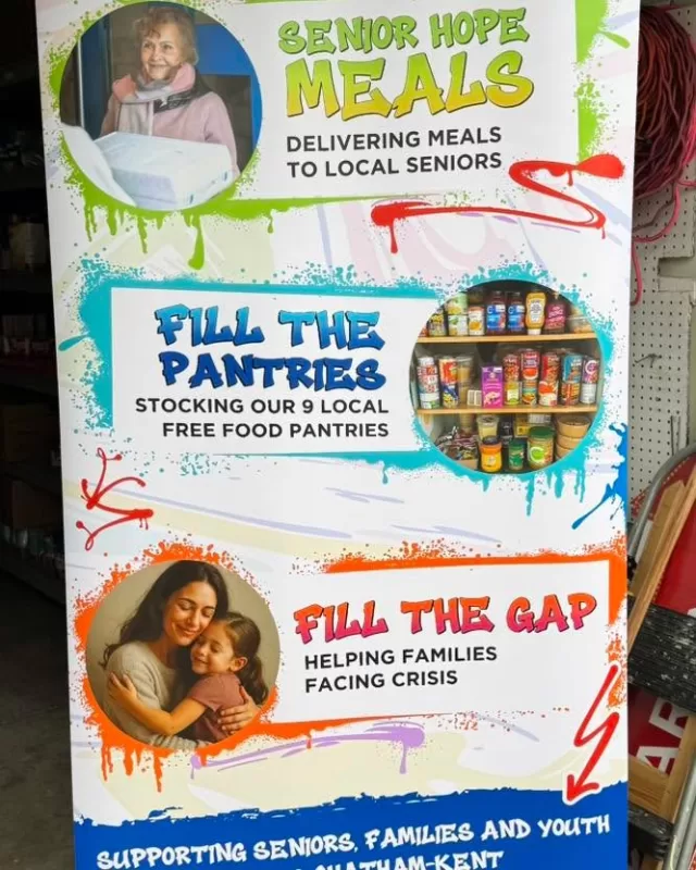 💙 We are SO excited to share this with you! 💙

Our brand new FreeHelpCK sign is here… and we absolutely LOVE it!! 🙌

A huge thank you to Impact Graphics & Signs  for bringing our vision to life. From start to finish, your team captured exactly who we are and what we do in our community. The colors, the message, the heart behind it all — it’s just perfect.

This sign represents so much more than programs… it represents hope, dignity, and the people we serve every single day across Chatham-Kent.

We are beyond grateful for your support and incredible work. Thank you for helping us shine a light on what matters most. 💛

👉 Be sure to check them out — you won’t be disappointed!

#FreeHelpCK #CommunityStrong #Grateful #ChathamKent #MakingADifference