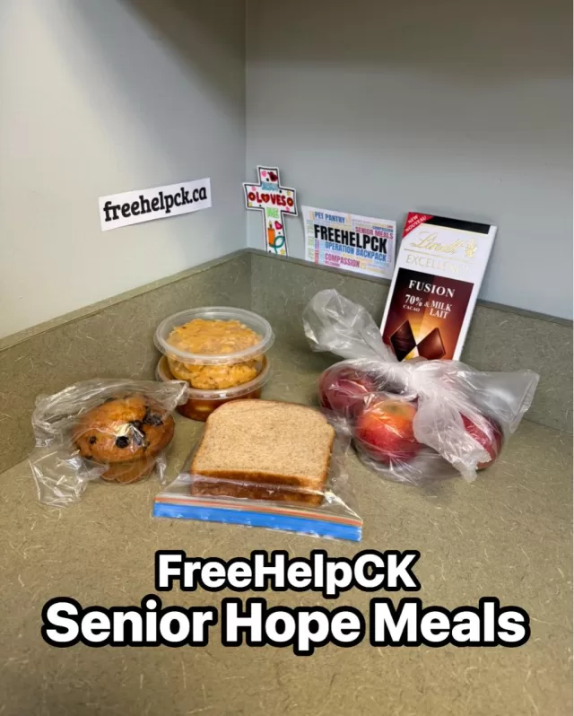 Sunshine and smiles today while our incredible team of volunteers delivered Senior Hope Meals ☀️💛

Today’s deliveries included delicious homemade soups, fresh sandwiches, and sweet treats like apples, chocolate bars, and muffins.

We’re so proud of the love that goes into every single delivery 🥰✨ A heartfelt thank you to our amazing volunteers who make it all possible and help create these special connections that truly brighten each senior’s day.

#FreeHelpCK #SeniorHopeMeals #CommunityLove #KindnessInAction #ChathamKent