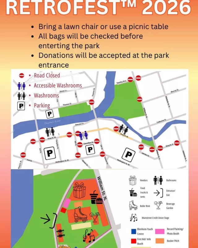🚧 Just a heads up for this Saturday, May 23rd, it’s RetroFest Weekend in Downtown Chatham! 🚗🎶

If you’re coming to browse our selection of prom dresses or suits during our Prom & Grad Project Opening Day this Saturday, please use the lights on Wellington when arriving due to increased traffic and nearby road closures/access changes for RetroFest.

📍100 King St., Chatham
🕚 THIS SATURDAY | 11AM – 1PM

We can’t wait to help students find something special for their big day 💖✨

#FreeHelpCK #PromAndGradProject #RetroFest #ChathamKent #CommunitySupport