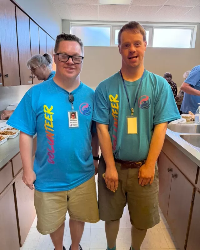Brandon and Quinn are all smiles in their new FreeHelpCK Volunteer T-Shirts while helping prepare to deliver our Monday Senior Hope Meals! 😁

Today, our seniors will be receiving a hearty serving of homemade goulash, two soups, a sandwich, and a few sweet treats😋

A huge thank you to our amazing volunteers who help make these deliveries possible each week. Your kindness and dedication help ensure local seniors feel supported, cared for, and connected to their community💛

#FreeHelpCK #SeniorHopeMeals #VolunteerAppreciation