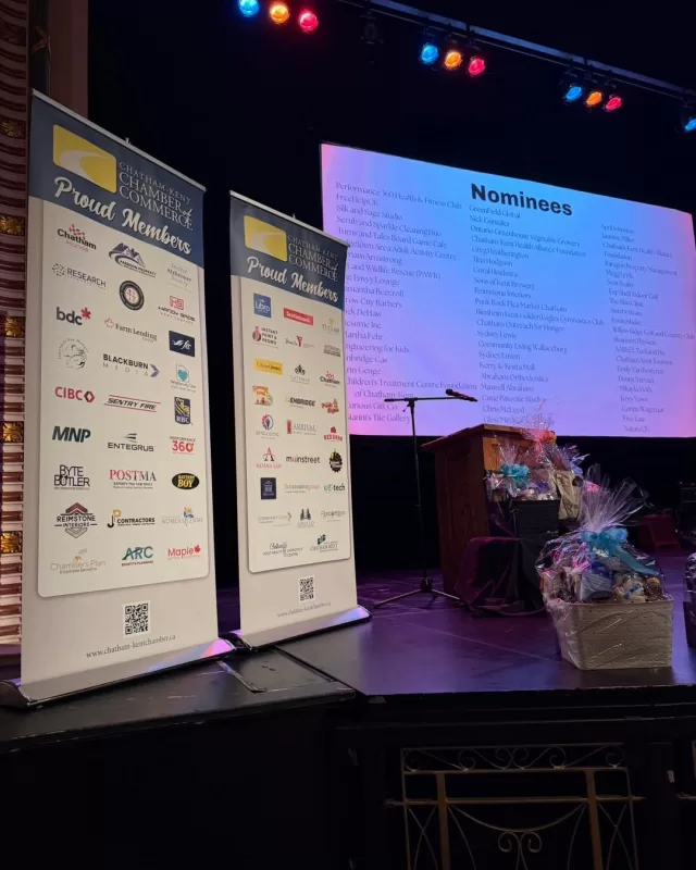 Last evening, we had the privilege of attending the 138th Annual Business Excellence Awards hosted by the Chatham-Kent Chamber of Commerce🌟

While we were not selected as the recipient of the Non-Profit of the Year Award, we are incredibly honoured to have been nominated by our community and to have been included among so many deserving organizations🏆✨

The evening was beautifully organized and served as a wonderful reminder of the incredible businesses, non-profits, and individuals who dedicate their time, talents, and resources to making Chatham-Kent a better place for everyone.

A heartfelt thank you to the Chamber of Commerce, the event organizers, sponsors, volunteers, and all those who helped make this special evening possible. Congratulations to all of the nominees and award recipients. We are grateful to be part of such a caring, generous, and community-minded region💛

#BusinessExcellenceAwards #ChathamKent #CommunityStrong #NonProfit #FreeHelpCK