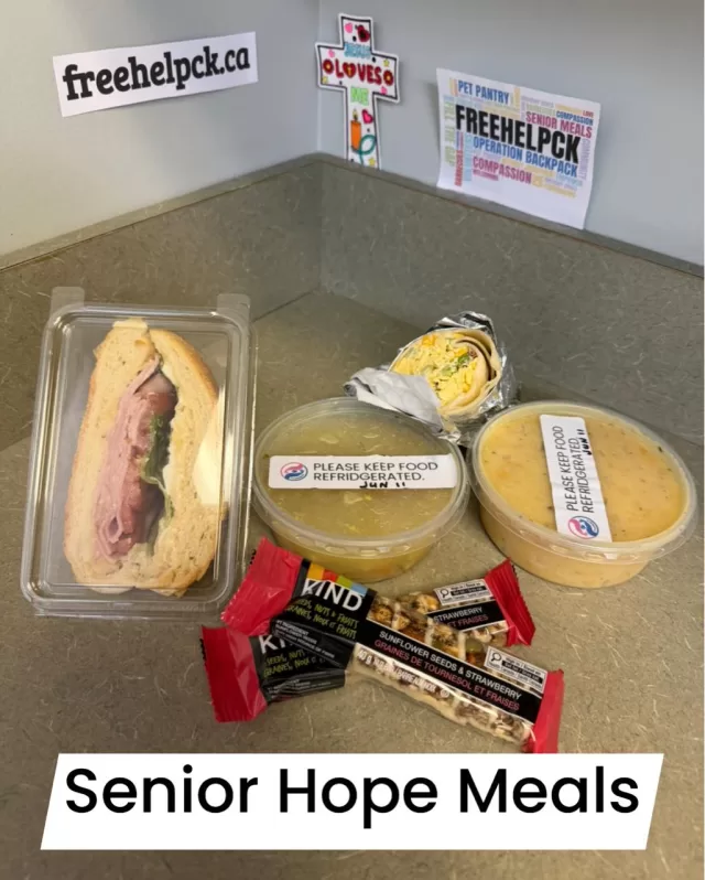 We may have accidentally hit the “extra love” button this week❤️😆 Our seniors are received 2 sandwiches and 2 soups with their delivery today !

Because one soup is good…
Two soups is soup-er🍲🍲

#SeniorHopeMeals #FreeHelpCK #DoubleTheDelicious #CommunityHelpingCommunity #SoupErStars