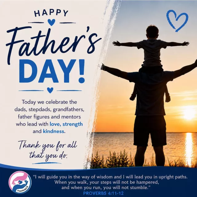 Happy Father’s Day from FreeHelpCK!👔💙

Today, we celebrate the fathers, grandfathers, step-dads, and father figures who love unconditionally, lead with integrity, and leave a lasting impact on the lives of those around them.

A father’s influence is often found in the quiet moments, the lessons he teaches, the sacrifices he makes, the encouragement he gives, and simply being there when it matters most✨ Those moments shape families, strengthen communities, and become memories that last a lifetime.

Today, we celebrate and cherish the men who have helped shape who we are. Their love, guidance, and unwavering support leave a legacy that reaches far beyond a single day.

“I will guide you in the way of wisdom and I will lead you in upright paths. When you walk, your steps will not be hampered, and when you run, you will not stumble.” — Proverbs 4:11–12 📖

Tell us in the comments, what do you love most about your dad or a father figure in your life?👇💙