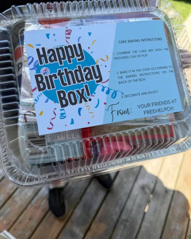 Another Birthday Box is heading out the door to help make a child’s special day a little brighter. 🎉🎁

Wishing you the happiest of birthdays, Abby! We hope your day is filled with smiles, laughter, and wonderful memories. 💖

Every child deserves to feel celebrated on their birthday, and we’re so grateful to everyone who helps make that possible.

#FreeHelpCK #BirthdayBox