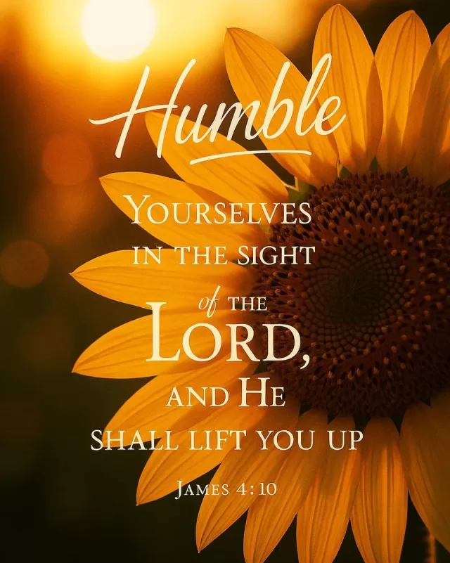 Life can be overwhelming, and sometimes we carry burdens that we were never meant to carry alone✨

James 4:10 reminds us that when we humble ourselves before the Lord, He is faithful to lift us up. His strength is made perfect in our weakness, and His love never fails.

No matter what you’re facing today, know that God sees you, walks beside you, and is ready to carry what you cannot.

“Humble yourselves in the sight of the Lord, and He shall lift you up.” — James 4:10🙏🏻

Wishing you a day filled with peace, hope, and the assurance that you’re never alone💛