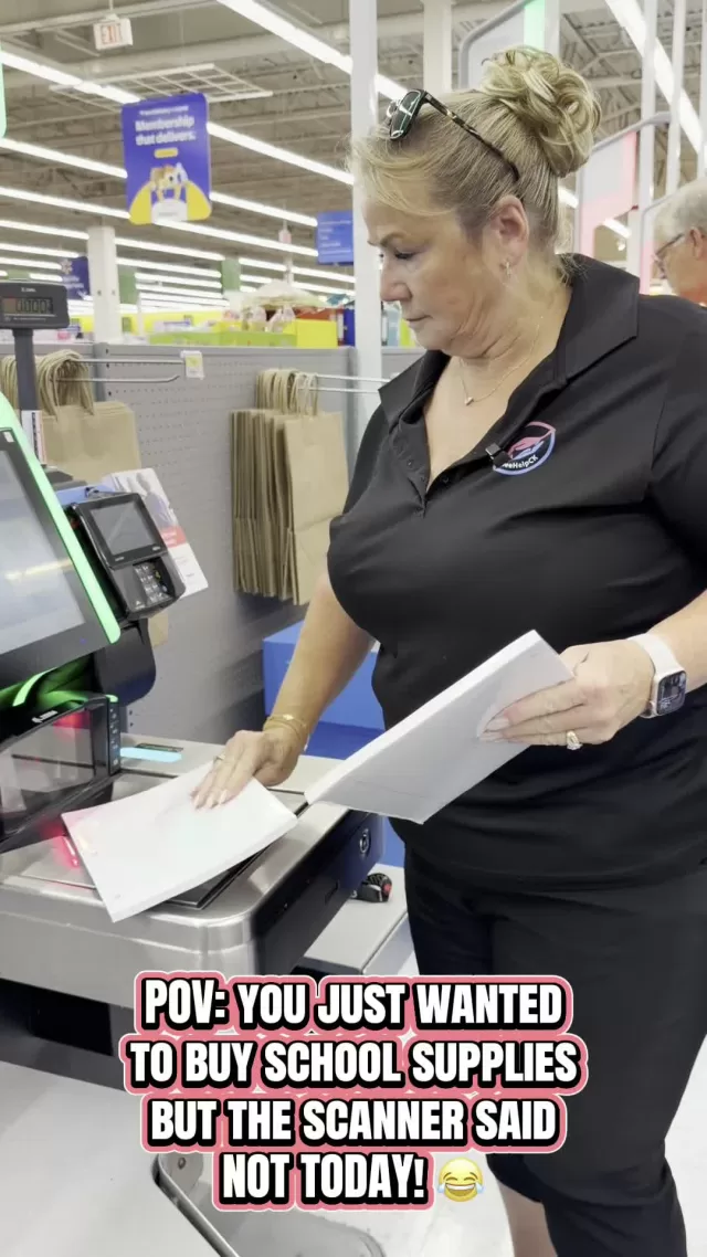 POV: You just wanted to buy school supplies for Operation Backpack but the scanner said NOT TODAY 😂 

#FreeHelpCK #ChathamKent #BackToSchool #FYP #POV