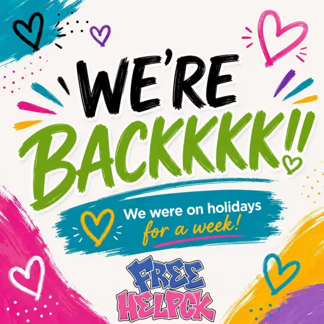 📣 WE’RE BACKKKK

After a week of being closed to give our incredible volunteers a well-deserved break, all of our programs are back up and running!

✔️ Senior Hope Meals are back to being prepared and delivered.
✔️ Pet Pantry requests are being filled.
✔️ Birthday Boxes are being packed.
✔️ Our Free Food Pantries are once again available for those who need them.

Thank you for your patience while our volunteers took a well-deserved break. We’re refreshed, recharged, and ready to continue making a difference throughout Chatham-Kent.