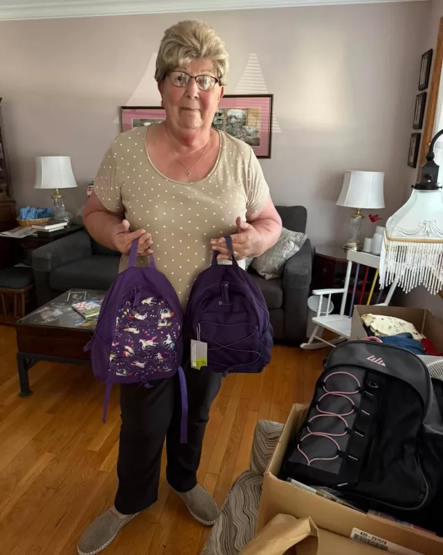 A sincere thank you to Pat and Kathy for your generous donation of brand-new backpacks and school supplies for our Operation Backpack program🥰🎒

It’s incredible to see our community come together to support local students🚌 Your thoughtful donation will go directly into the hands of children who need it most, and we are so thankful you’ve chosen to be part of this year’s program💛📚

Your kindness will be felt by families throughout our community, and we truly appreciate your support.