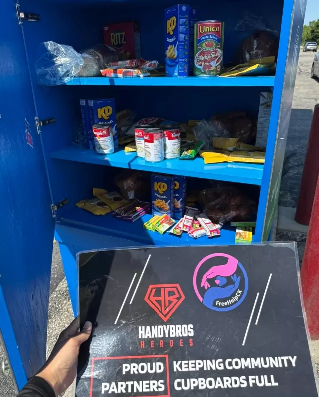 Today, our community pantries received another fresh restock thanks to the generosity of those who make this possible❤️

Our Chatham and Tilbury FreeHelpCK community pantries have been filled with food provided by FreeHelpCK, helping ensure families have access to everyday essentials when they need them most.

Our Ridgetown pantry was also restocked today with food generously provided through Second Harvest and Foodland Ridgetown. We are incredibly grateful for their continued partnership in helping us support our community.

📍 FreeHelpCK Pantry Locations

Chatham
• BME Freedom Park
• 805 Grand Ave. W.
• Teppermans
• 15 Orchard Heights Dr.

Tilbury
• CSN Tilbury

Ridgetown
• Ridgetown Legion

Thank you to everyone who donates, volunteers, and supports our mission. Every item placed on our pantry shelves is a reminder that our community cares.

If you’re in need, please know these pantries are here for you. If you’re able to give, every donation helps us keep them stocked for the next family.

Together, we’re helping ensure no neighbour goes hungry💛

#FreeHelpCK #CommunityHelpingCommunity #FoodPantry #ChathamKent #SecondHarvest #FoodlandRidgetown