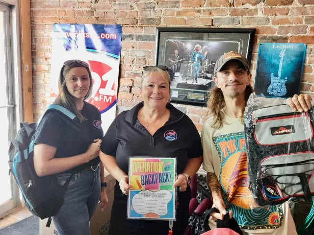 This morning, our team had the opportunity to join 99.1 CKXS - Chatham-Kent's Greatest Hits to talk about FreeHelpCK’s Operation Backpack program and the incredible impact our community continues to make. 💛

Did you know that 700 students in the Wallaceburg area received backpacks and school supplies through Operation Backpack in 2025? Thanks to the generosity of our community, hundreds of local children were able to start the school year feeling prepared and confident.

This Saturday during WAMBO Weekend, you can help make that impact even bigger!

🕘 9:00 AM – 12:00 PM
📍 520 James St., Wallaceburg

Bring a donation of new school supplies, such as:
🎒 Backpacks
✏️ Pencils
🖍️ Crayons
📒 Paper
📚 Binders
…and other back-to-school essentials.

In return, 99.1 CKXS will give you a brand-new CKXS T-shirt while supplies last!

Can’t make it with supplies? A $15 cash donation is also welcome, with 100% of the proceeds going directly to FreeHelpCK’s Operation Backpack program.

Together, we can help ensure every child in Chatham-Kent heads back to school with the tools they need to succeed. We hope to see you there!