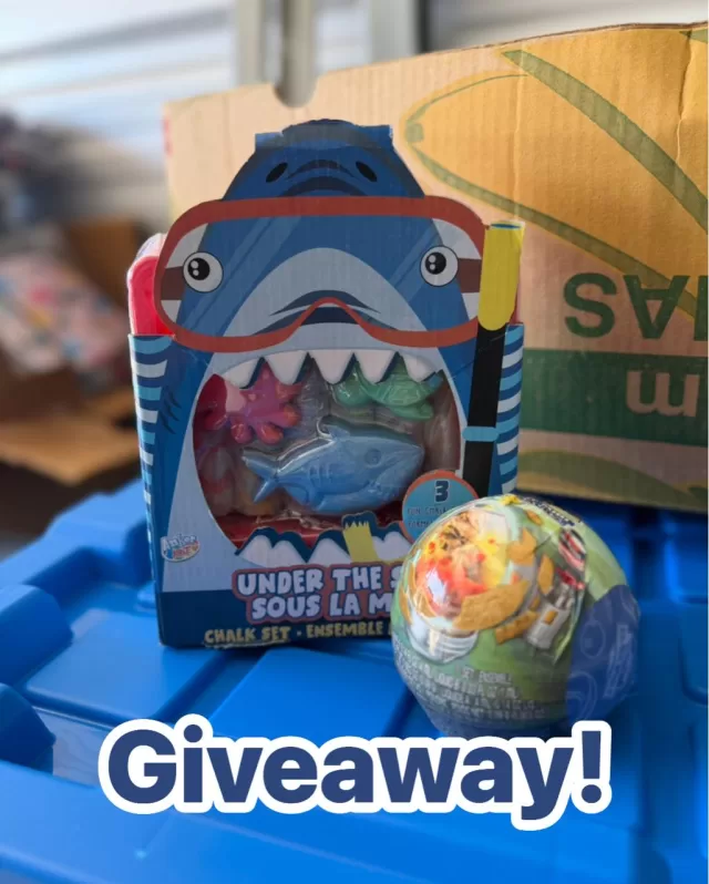 🎉 GIVEAWAY TIME! 🎉

We have 10 Shark Chalk & Toy Sets to give away to some lucky winners!

Entering is easy! 👇
💬 Comment below and tell us: “What do you admire most about FreeHelpCK?”

❤️ We’d love to hear what FreeHelpCK means to you and what you appreciate most about the work our volunteers do throughout Chatham-Kent!

🎉 10 winners will be selected!
📅 Winners announced: Thursday, August 13th at 3:00pm
📍 Pickup: Saturday between 10:00 AM – 2:00 PM
Pickup location will be provided directly to the selected winners **winners must be pick up**

Good luck, everyone! 😊