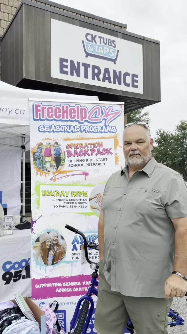This is one of those moments that reminds us exactly why programs like Operation Backpack matter❤️

Today at CK Tubs & Taps, we had the privilege of meeting Tina and Michael Bond - Campaign2026 CK Ward1, who stopped by with a donation, but what they shared with us meant just as much as the donation itself.

Michael opened up about a time years ago when their family needed a little extra help and was able to turn to a United Way program for support. He spoke from the heart about what it meant to have a program there during a time of need, and how being able to give back today is their way of passing that kindness forward.

There is something incredibly special about receiving help when you need it, carrying that gratitude with you, and then choosing to be that helping hand for someone else when you’re able✨

That is exactly what Michael and Tina are doing today.

Their donation to FreeHelpCK’s Operation Backpack will help another family breathe a little easier and help a child head back to school feeling prepared and supported.

Please take a moment to watch this video and hear Michael share their story. His love for his community and his desire to give back truly comes from the heart.

Michael and Tina, thank you 🙏🏻Thank you for your generosity, your compassion and, most of all, for sharing your story with us. It means more than you know📚❤️ 

#FreeHelpCK #Ward1 #OperationBackpack