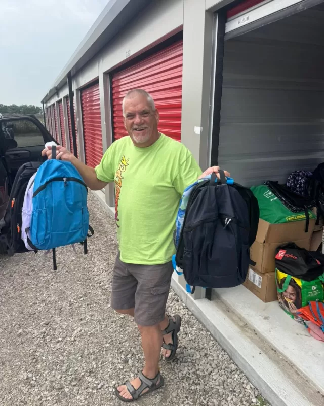 Yesterday was another busy Operation Backpack day!🎒

🙏🏻 We were so blessed to have Dave and Colin lend a hand, loading up all of the backpacks from our FreeHelpCK storage locker and bringing them over to the mall, where we can begin sorting and packaging everything for pick-up next week!

There is so much that happens behind the scenes to make Operation Backpack possible, and having volunteers who are willing to jump in wherever needed makes such a difference. Not only are we one step closer to having our storage locker organized, but we’re also one BIG step closer to getting these backpacks into the hands of students across our community! 🚌✨

A huge THANK YOU to Dave and Colin for giving your time, muscle and helping hands yesterday. We truly appreciate you both!

The countdown to Operation Backpack pick-up is officially on! 🎒📚