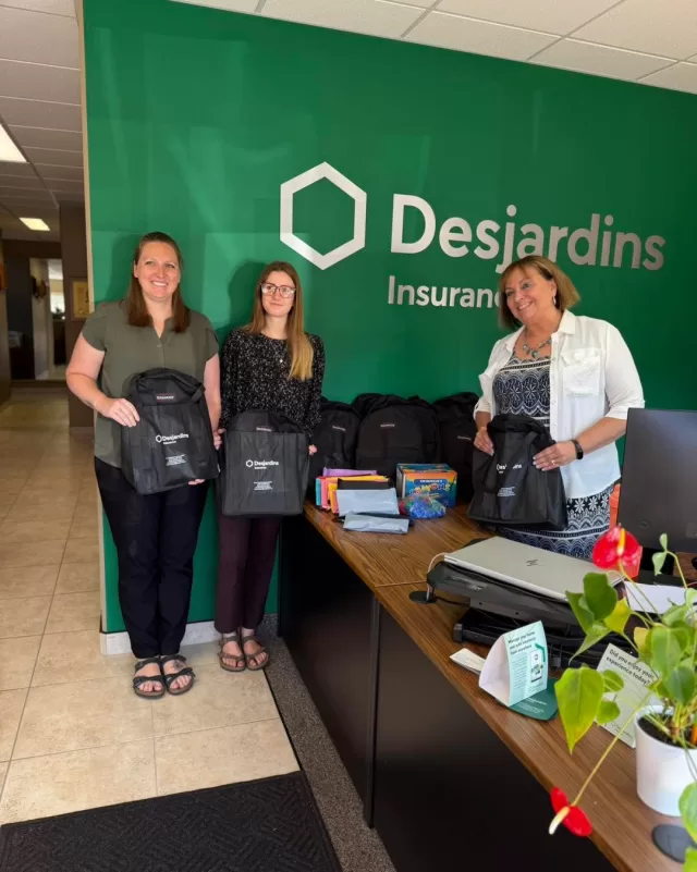 A HUGE thank you to karenbosazziinsurance their incredible generosity! 🎒❤️

Today, we were able to pick up an abundance of brand-new backpacks already filled with school supplies, along with even more supplies to help us continue preparing for Operation Backpack.

With our new goal of providing 4,000 local students with backpacks and school supplies this year, support like this brings us that much closer. Every backpack donated means another child in Chatham-Kent can head back to school feeling prepared and excited for the year ahead. ✏️📚

Thank you, Karen and the entire team at Desjardins Insurance, for stepping up for local families and helping us work toward this incredible goal. We are so grateful! 🫶🎒