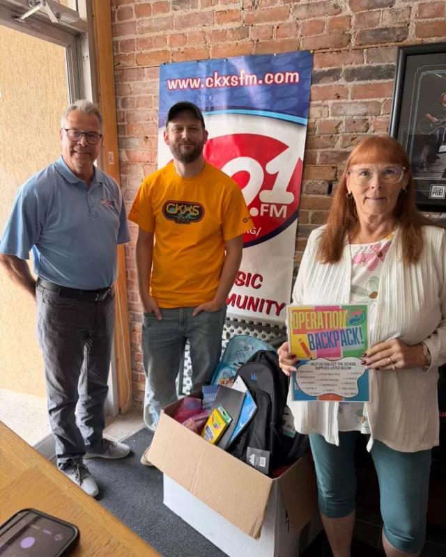📚 A SINCERE THANK YOU! ✨

We want to extend a heartfelt thank you to all of our Operation Backpack drop-off locations that we had the opportunity to visit and collect donations from on Monday!🚌💛

- CSN Apex Autogroup
- Apple Self Storage
- Great Lakes Gymnastics Center
- Tepperman's Chatham
- Staples Chatham
- 99.1 CKXS - Chatham-Kent's Greatest Hits
- Kent & Essex Mutual Insurance
- Battery Boy
- CK Tubs and Taps

🙏🏻 Because of YOUR incredible support, along with the generosity of our community, we are able to continue providing even more backpacks and school supplies to local children and youth across Chatham-Kent, allowing us to extend our goal beyond the 3,600 students we originally planned to support this year!

🎒Every backpack and every school supply donated helps us reach another child. We truly could not make Operation Backpack possible without the businesses, organizations and community members who continue to stand behind this program.

Thank you for helping us reach even more local students this year!📓✏️

#FreeHelpCK #ChathamKent #OperationBackpack #BackToSchool #ThankYou