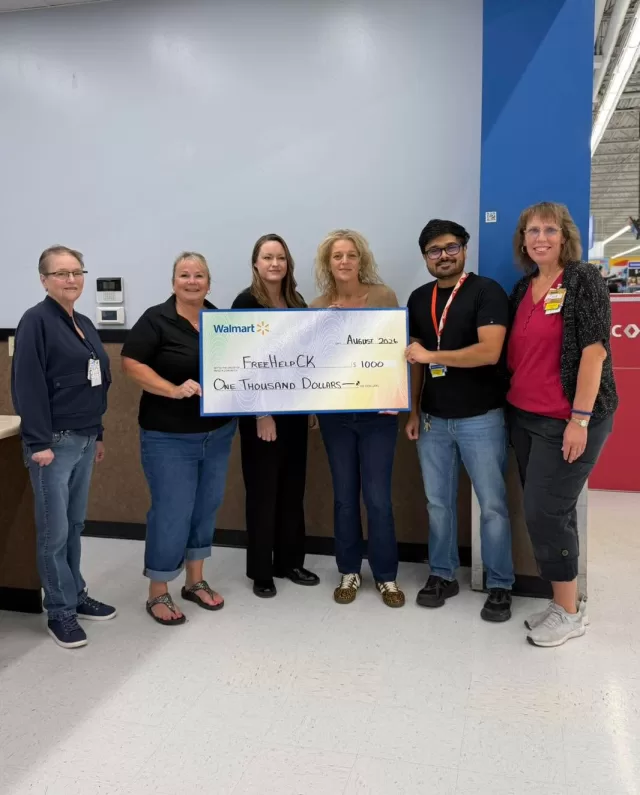 🙏🏻🥰 We are incredibly grateful to Walmart for their generous support of FreeHelpCK Operation Backpack!

A heartfelt thank you to Walmart for awarding FreeHelpCK a $1,000 grant to help us provide even more backpacks and school supplies to children throughout Chatham-Kent.

When we set out to provide an additional 400 backpacks to local students, we knew it would take the support of an incredible community to make it happen. Walmart’s generosity helped us reach that goal, allowing even more children to head back to school with the supplies they need. ❤️

We truly cannot express how thankful we are for organizations that believe in what we do and step forward when our community needs them. Every backpack represents a local child, and support like this allows us to reach hundreds more families.

From all of us at FreeHelpCK, thank you, Walmart, for helping us make a difference for local kids! 🎒✏️📚