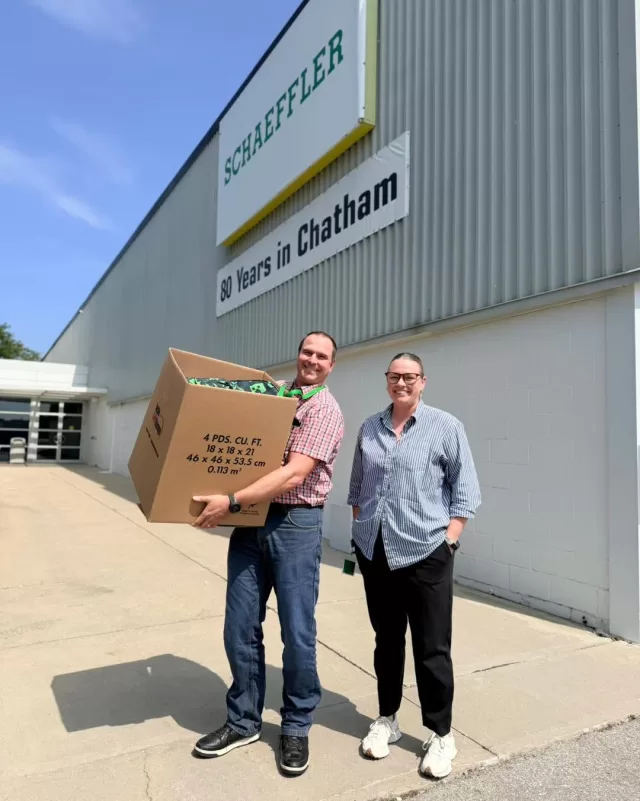 Thank you to schaefflergroup for their incredible generosity and support of Operation Backpack!

Their team went shopping and generously purchased every single item on our school supply list, helping us fill even more backpacks for local students across Chatham-Kent✏️📚🖍️

We are so incredibly thankful for their kindness and willingness to step up for our community. Every backpack and every school supply helps ensure a child can head back to school feeling prepared, confident and excited for the year ahead.

Thank you, Schaeffler, for helping us make Operation Backpack possible!🎒❤️

#FreeHelpCK #OperationBackpack #Schaeffler #ChathamKent #BackToSchool