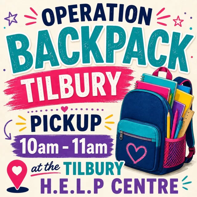 🎒 TILBURY — OPERATION BACKPACK PICKUP DAY! 🎒

A friendly reminder that Operation Backpack Tilbury pickup is today from 10AM–11AM at the Tilbury Information and Help Centre - United Way of Chatham-Kent!

⚠️ IMPORTANT PICKUP REMINDER:
You are required to bring your child’s health card when picking up their backpack.

Unable to make it yourself? A friend or family member may pick up on your behalf, however, they must provide either a photo or physical copy of your child’s health card at pickup.

📍 Tilbury H.E.L.P Centre
⏰ 10AM–11AM

We’re looking forward to seeing everyone and getting these backpacks into the hands of local students! 🎒❤️