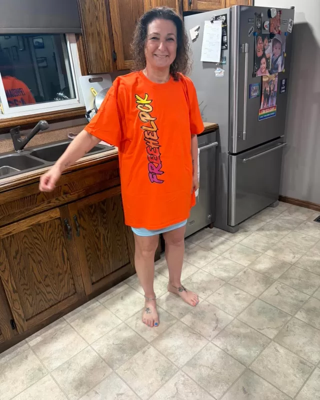 Jim and Anna showing off their FreeHelpCK shirts!

Anna was all smiles… Jim gave us the biggest smile he could manage after being told a picture was required😂 We’ll take it, Jim! 🤣📸

Thank you both for proudly representing FreeHelpCK!