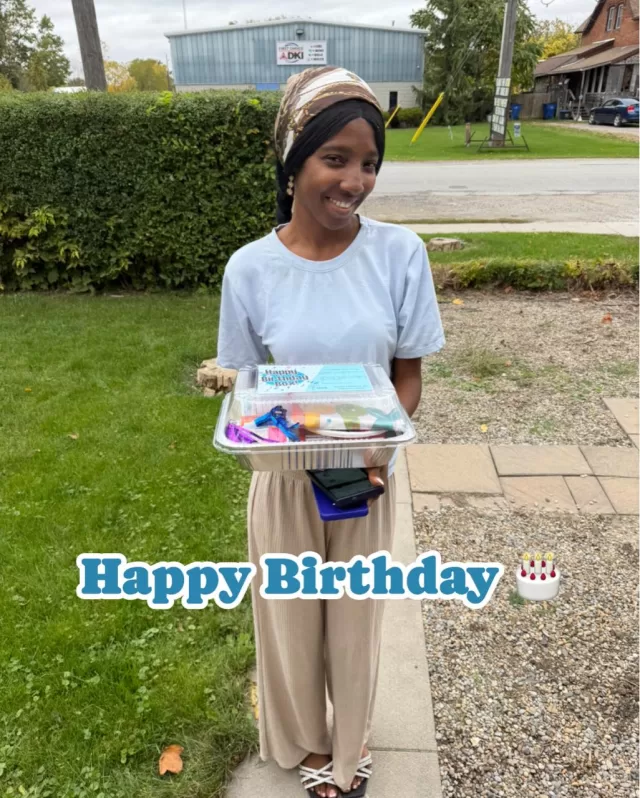 🎉 Happy 10th Birthday, Brihana! 🎂💕

Another special birthday celebrated with a FreeHelpCK Birthday Box!

Every child deserves to feel celebrated on their birthday. Through our Birthday Box program, FreeHelpCK helps bring a little extra joy to children and families who may be facing financial challenges.

Each box is prepared with care to help make their special day a memorable one! 🥳🎈

Wishing Brihana a wonderful 10th birthday!

#FreeHelpCK #BirthdayBoxProgram #ChathamKent #MakingBirthdaysSpecial