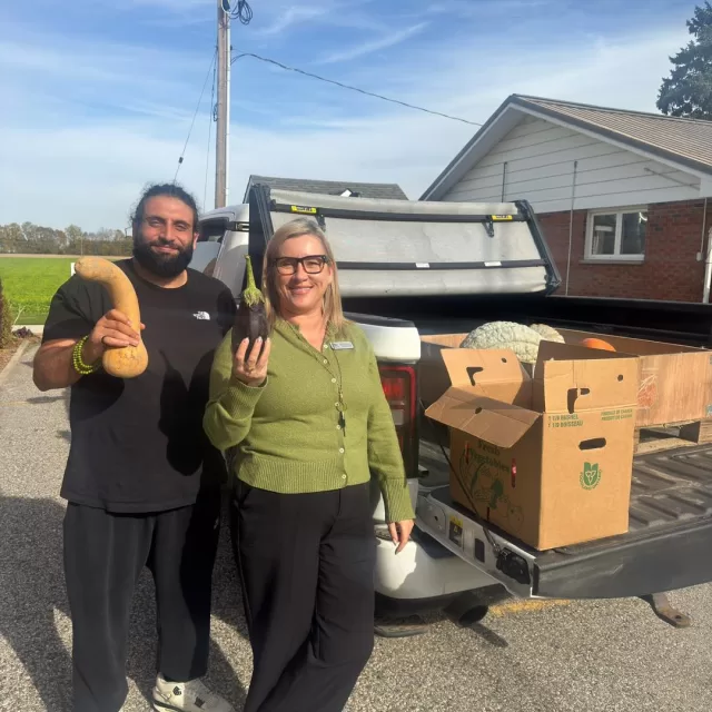 We are incredibly thankful for our Harvest to Home program and the difference it continues to make! 💚

Yesterday, we had the opportunity to deliver an abundance of fresh eggplant 🍆 , several varieties of squash, pumpkins 🎃 , and jalapeño peppers 🌶️ to the Westover Treatment Centre!

Through Harvest to Home, we’re able to give perfectly good produce a purpose instead of letting it go to waste. For organizations like Westover, these donations help stretch their food budgets further while ensuring those they care for continue to have access to fresh, nutritious food.

It’s about more than saving produce. It’s about making the most of what we have, supporting local organizations, and helping ensure no one has to go without. 

To every thing there is a season, and a time to every purpose under the heaven.” — Ecclesiastes 3:1 (KJV)📖

🙏🏻 A heartfelt thank you to the anonymous farmer who thought of FreeHelpCK and our Harvest to Home program when this produce became available. Your generosity allows us to turn what could have gone to waste into something truly meaningful for others.

We are so grateful to everyone who continues to make this wonderful program possible!✨

#FreeHelpCK #HarvestToHome #ChathamKent #FoodRescue #ReducingFoodWaste