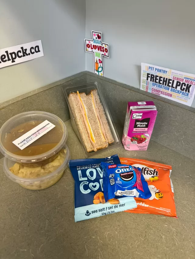 🥪 Serving up kindness, one meal at a time!

Our Thursday Senior Hope Meals are ready to be delivered to local seniors across Chatham-Kent! 🍲

From a warm meal to a few sweet treats, each delivery is prepared with care and serves as a reminder that our seniors are valued and cared for.

We’re incredibly thankful for the volunteers and generous supporters who help us continue bringing comfort, kindness, and a little extra joy to our seniors each week. 🌷

📖 “Let all that you do be done in love.” — 1 Corinthians 16:14 (ESV)

✨ Because sometimes the smallest acts of kindness can make the biggest difference.