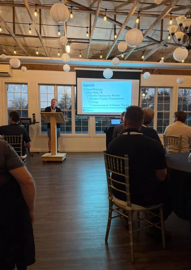 Tonight was a lovely evening spent doing one of our favourite things, taking a moment to recognize and thank those who make the work we do at FreeHelpCK possible🥹💕

We are incredibly grateful to 100+ Men Who Care Chatham-Kent for their generous donation and continued support of our organization.

Their generosity will make a significant impact across all of our programs, allowing us to continue providing much-needed support to seniors, youth, individuals and families throughout Chatham-Kent.

As a volunteer-run charity, moments like these mean so much to us. Knowing that there are people in our community who believe in our mission and are willing to invest in the work we do is truly heartwarming.

From all of us at FreeHelpCK, thank you to every member of 100 Men Who Care Chatham-Kent. Your kindness and generosity will touch so many lives, and we are truly thankful for your support🫶✨